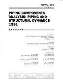 Piping components analysis