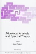 Microlocal analysis and spectral theory
