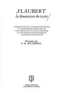 Flaubert, la dimension du texte