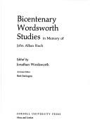 Bicentenary Wordsworth Studies