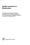 Quality Assurance in Construction