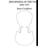 Discopaedia of the violin 1889-1971