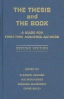 The thesis and the book