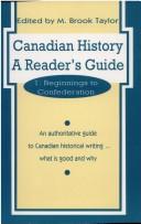 Canadian History: a Reader's Guide: Volume 1