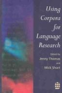 Using Corpora for Language Research