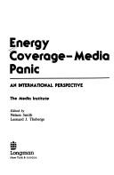 Energy coverage--media panic