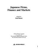 Japanese firms, finance and markets