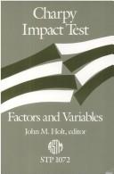 Charpy impact test