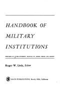 Handbook Military Institutions (SAGE Series on Armed Forces and Society)