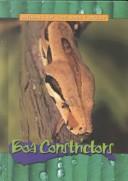 Boa Constrictors (Animals of the Rain Forest)