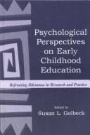Psychological perspectives on early childhood education
