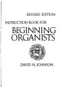 Instruction Book for Beginning Organists