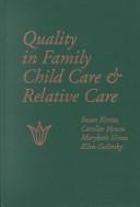 Quality in family child care and relative care