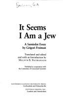 It Seems I Am a Jew