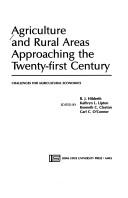 Agriculture and rural areas approaching the twenty-first century