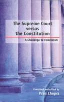 The Supreme Court versus the constitution
