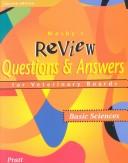 Mosby's Review Questions & Answers for Veterinary Boards; Basic Sciences