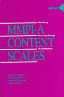MMPI-A content scales