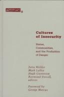 Cultures of Insecurity