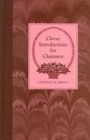 Clever Introductions for Chairmen