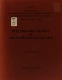 Preliminary Survey of the French Collection