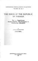The birds of the Republic of Panama