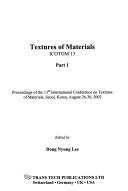 Textures of materials