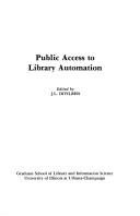 Public Access to Library Automation