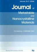 Metastable, mechanically alloyed and nanocrystalline materials