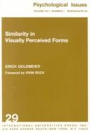 Similarity in visually perceived forms