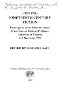 Editing nineteenth-century fiction