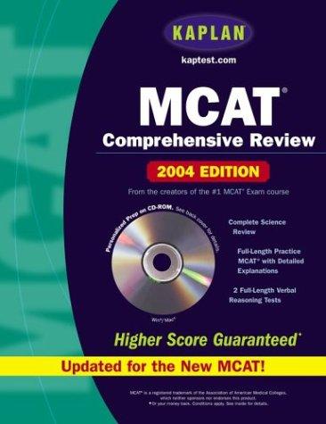 Kaplan MCAT Comprehensive Review with CD-ROM