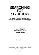 Searching for structure; an approach to analysis of substantial bodies of micro-data and documentation for a computer program