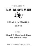 The Legacy of R.P. Blackmur