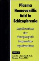 Plasma Homovanillic Acid in Schizophrenia