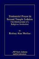 Penitential Prayer in Second Temple Judaism