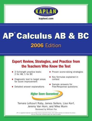 Kaplan AP Calculus AB & BC 2006