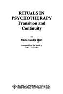 Rituals in psychotherapy