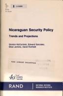Nicaraguan Security Policy