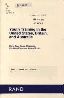 Youth training in the United States, Britain, and Australia