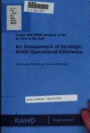 Project AIR FORCE Analysis of the Air War in the Gulf