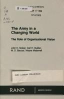 The Army in a changing world