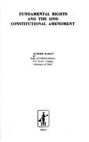 Fundamental Rights and the Constituti