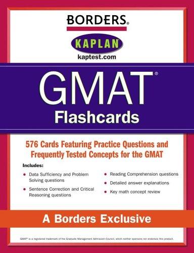 Borders GMAT Flashcards