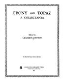 Ebony and topaz