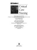 AACN handbook of critical care nursing