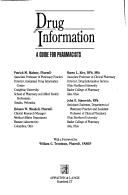 Drug information