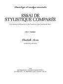 Essai de stylistique comparée ; les variations de William Byrd et John Tomkins sur "John come kiss me now"