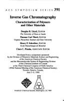 Inverse gas chromatography