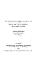 The Socialization of Family Size Values